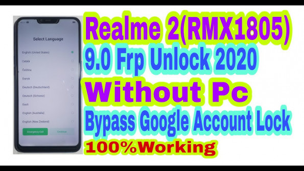 Oppo rmx1805 bypass google frp -  updated April 2024