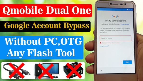 Qmobile dual one bypass google frp -  updated April 2024