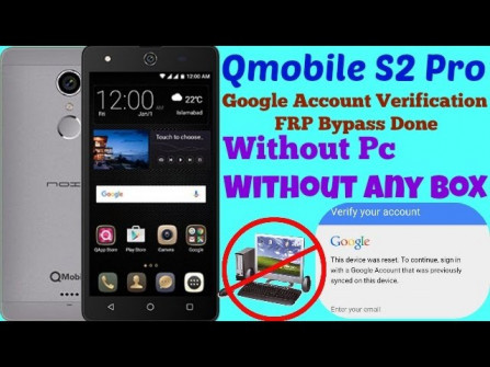 Qmobile s2 pro bypass google frp -  updated April 2024