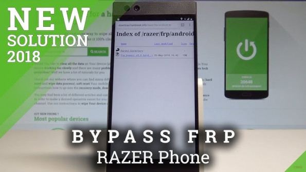 Razer phone 2 three bypass google frp -  updated May 2024