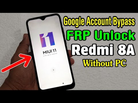 Redmi 8a dual olivewood bypass google frp -  updated April 2024