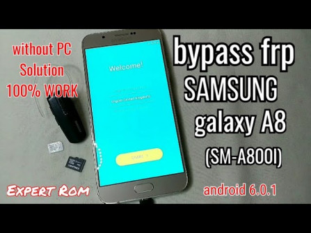 Samsung galaxy a8 a8hplte sm a800iz bypass google frp -  updated May 2024