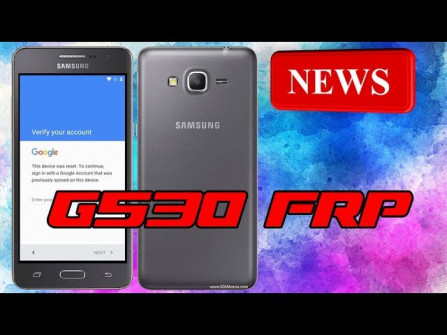 Samsung galaxy grand prime fortunalte sm g5306w bypass google frp -  updated April 2024
