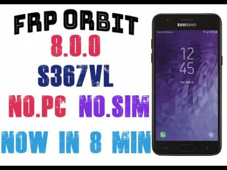 Samsung galaxy j3 orbit j3topeltetfnvzw sm s367vl bypass google frp -  updated April 2024