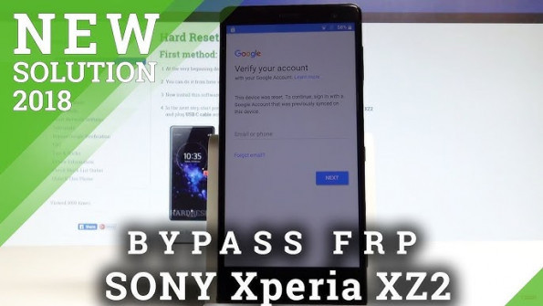 Sony xperia xz2 sov37 bypass google frp - updated June 2021