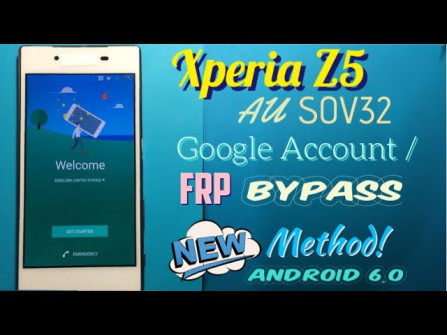 Sony xperia z5 501so bypass google frp -  updated April 2024