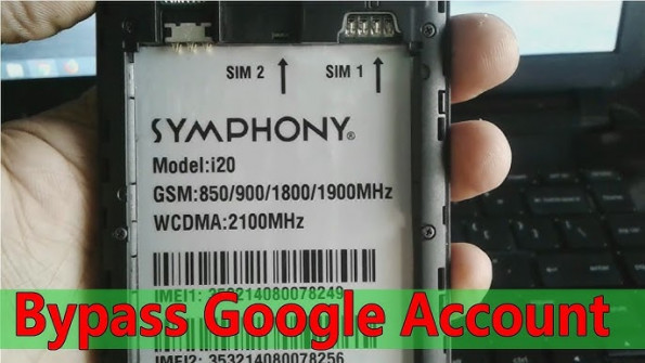 Symphony i20 bypass google frp -  updated April 2024