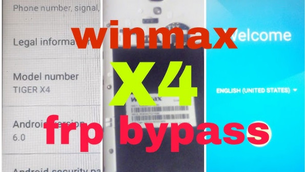 Winmax x40 bypass google frp -  updated April 2024