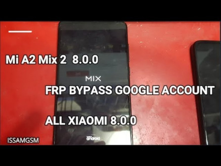 Xiaomi mix 2s polaris mi bypass google frp -  updated May 2024