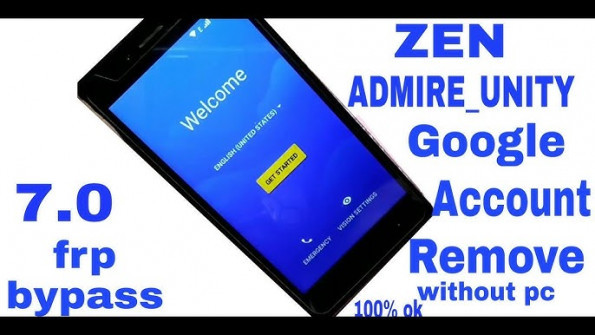 Zen admire unity bypass google frp -  updated May 2024