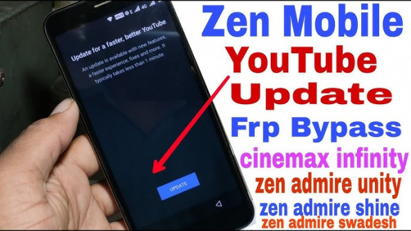 Zen cinemax infinity bypass google frp -  updated March 2024