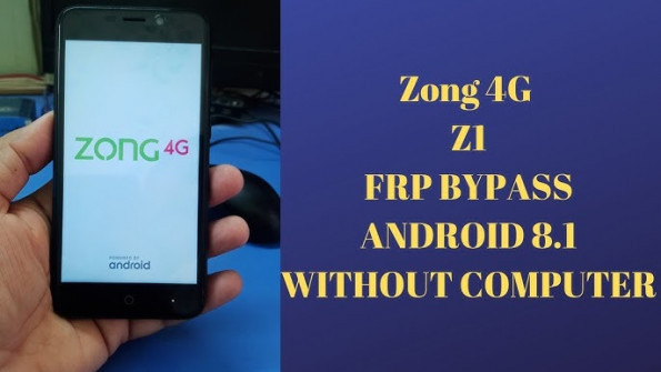 Zong 4g z1 bypass google frp -  updated April 2024