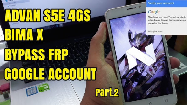 Advan vandroid s5e new bypass google frp -  updated May 2024
