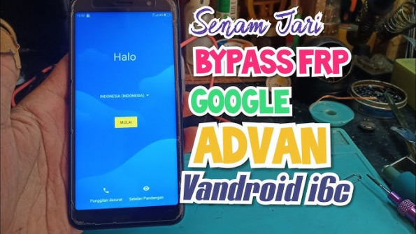 Advan vandroid s5h bypass google frp -  updated May 2024