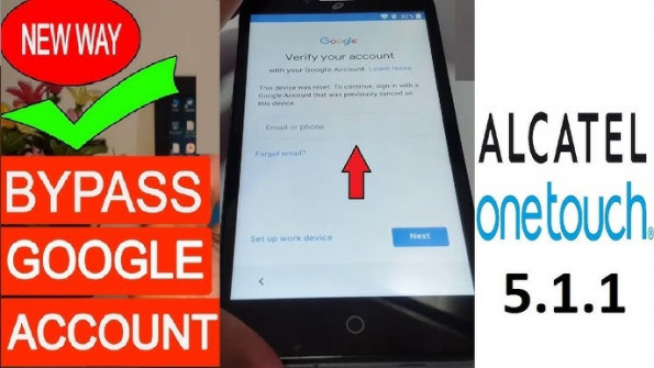 Alcatel one touch ot 355 bypass google frp -  updated May 2024