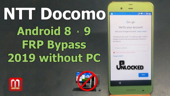 Docomo p 02b bypass google frp -  updated May 2024