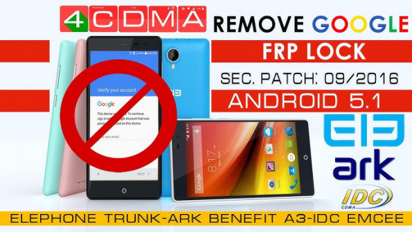 Elephone trunk 1 bypass google frp -  updated May 2024