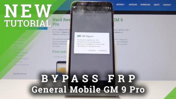 General mobile gm 9 go g008 bypass google frp -  updated May 2024