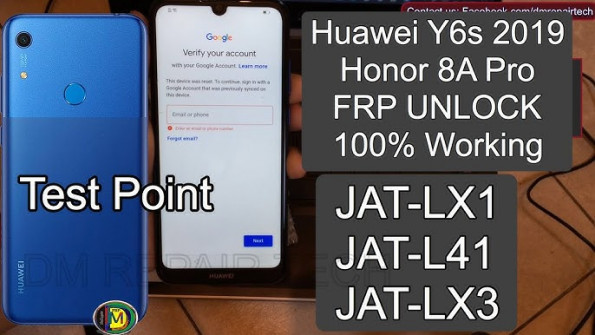 Huawei honor 8a hwjat m jat l41 bypass google frp -  updated May 2024