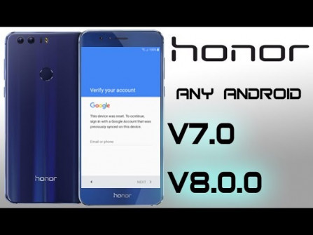 Huawei honor plus t8950 bypass google frp -  updated May 2024