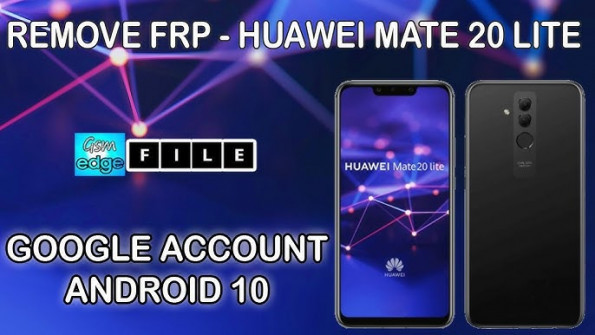 Huawei mate 20 lite bypass google frp -  updated May 2024