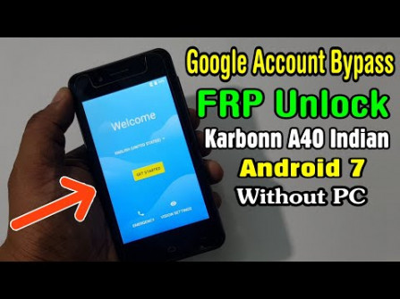 Karbonn mobiles k42 bypass google frp -  updated May 2024
