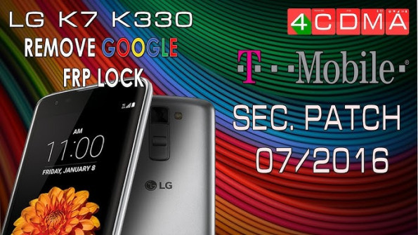 Lg k7 k330 t mobile bypass google frp -  updated May 2024
