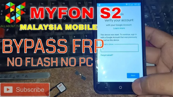 Myfon f2 bypass google frp -  updated May 2024