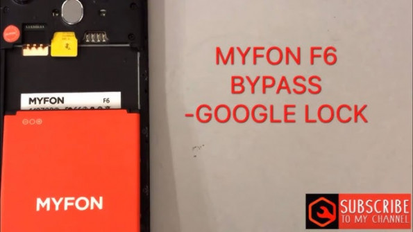 Myfon f6 bypass google frp -  updated May 2024