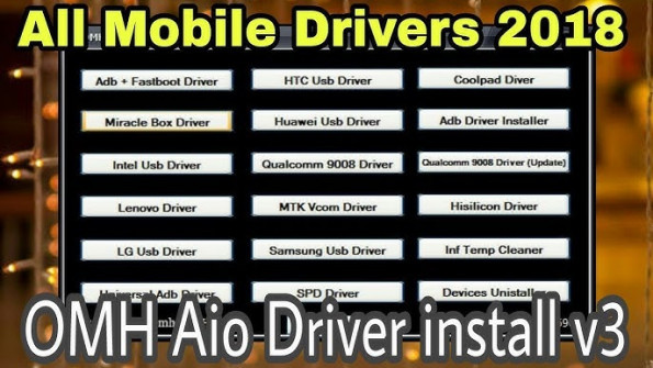 Omh aio driver installer v3 bypass google frp -  updated May 2024