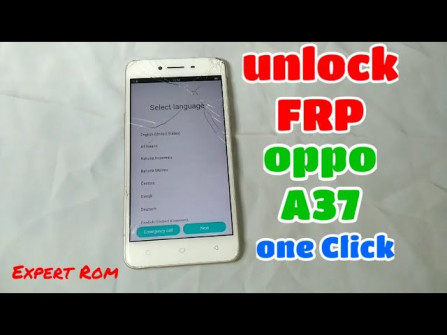 Oppo a37t a37 bypass google frp -  updated May 2024