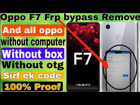 Oppo x7 pro bypass google frp -  updated May 2024