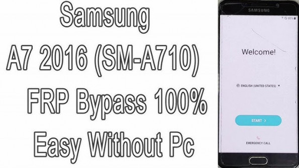 Samsung galaxy a7 2016 a7xeltextc sm a710y bypass google frp -  updated May 2024