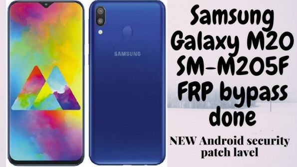 Samsung galaxy m20 m20lte sm m205f bypass google frp -  updated May 2024