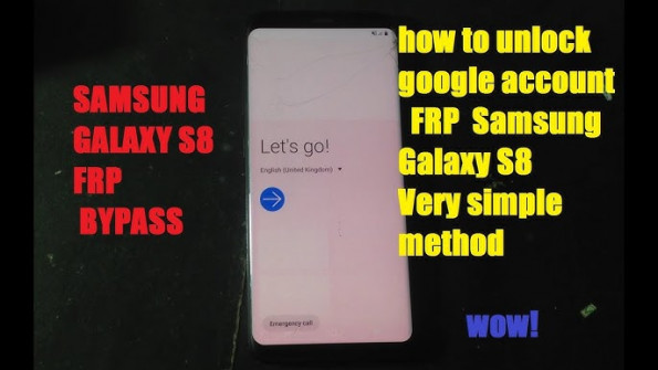 Samsung galaxy s8 dreamqltechn sm g9500 bypass google frp -  updated May 2024