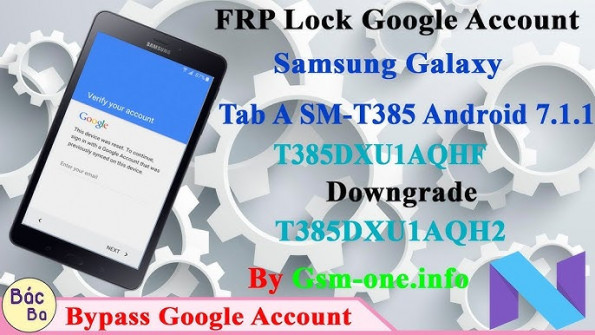 Samsung galaxy tab a 8 0 sm p355m bypass google frp -  updated May 2024