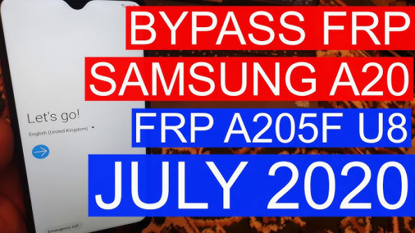 Samsung sm a205fn bypass google frp -  updated May 2024