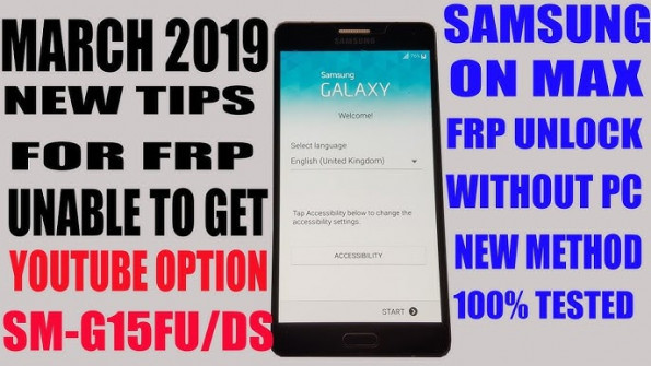 Samsung sm g615fu bypass google frp -  updated May 2024