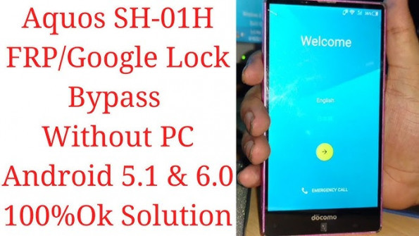 Sharp aquos phone zeta sh 09d sh09d bypass google frp -  updated May 2024