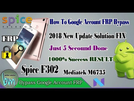 Spice m 5008 bypass google frp -  updated May 2024