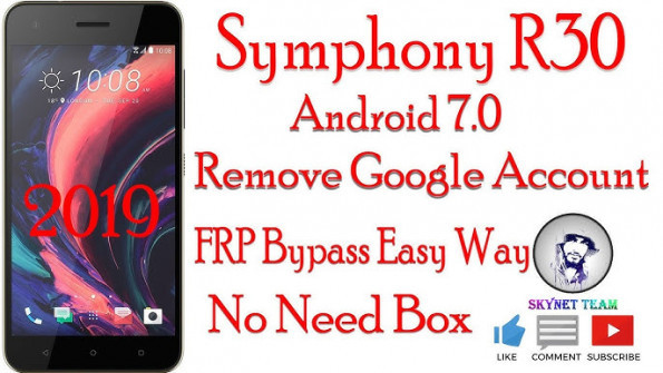 Symphony d62 bypass google frp -  updated May 2024
