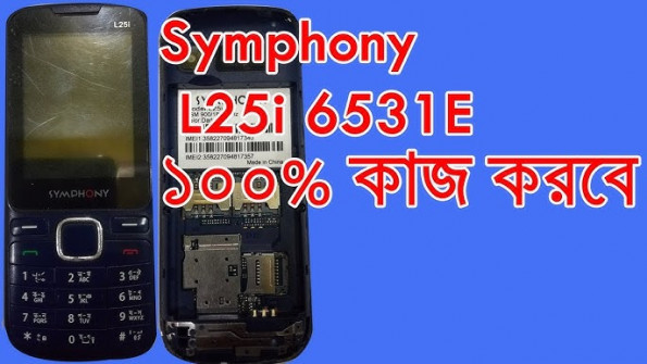 Symphony l25i 6531e bypass google frp -  updated May 2024