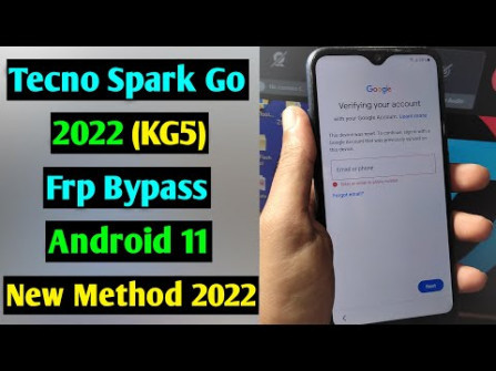 Tecno spark go 2022 kg5h bypass google frp -  updated May 2024