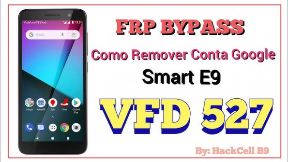 Vodafone smart e9 vfd 527 bypass google frp -  updated May 2024